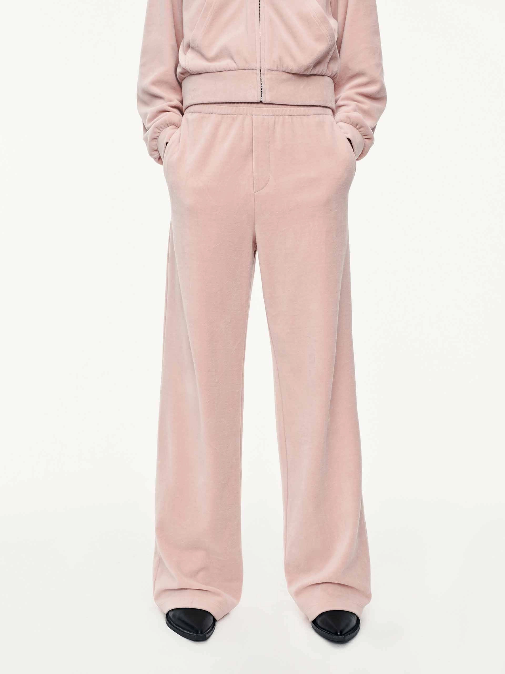 Smart Stretch Soft Velvet Straight Trouser